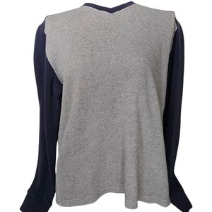 Abercrombie & Fitch Men's Raglan Long Sleeve Shirt - Size L